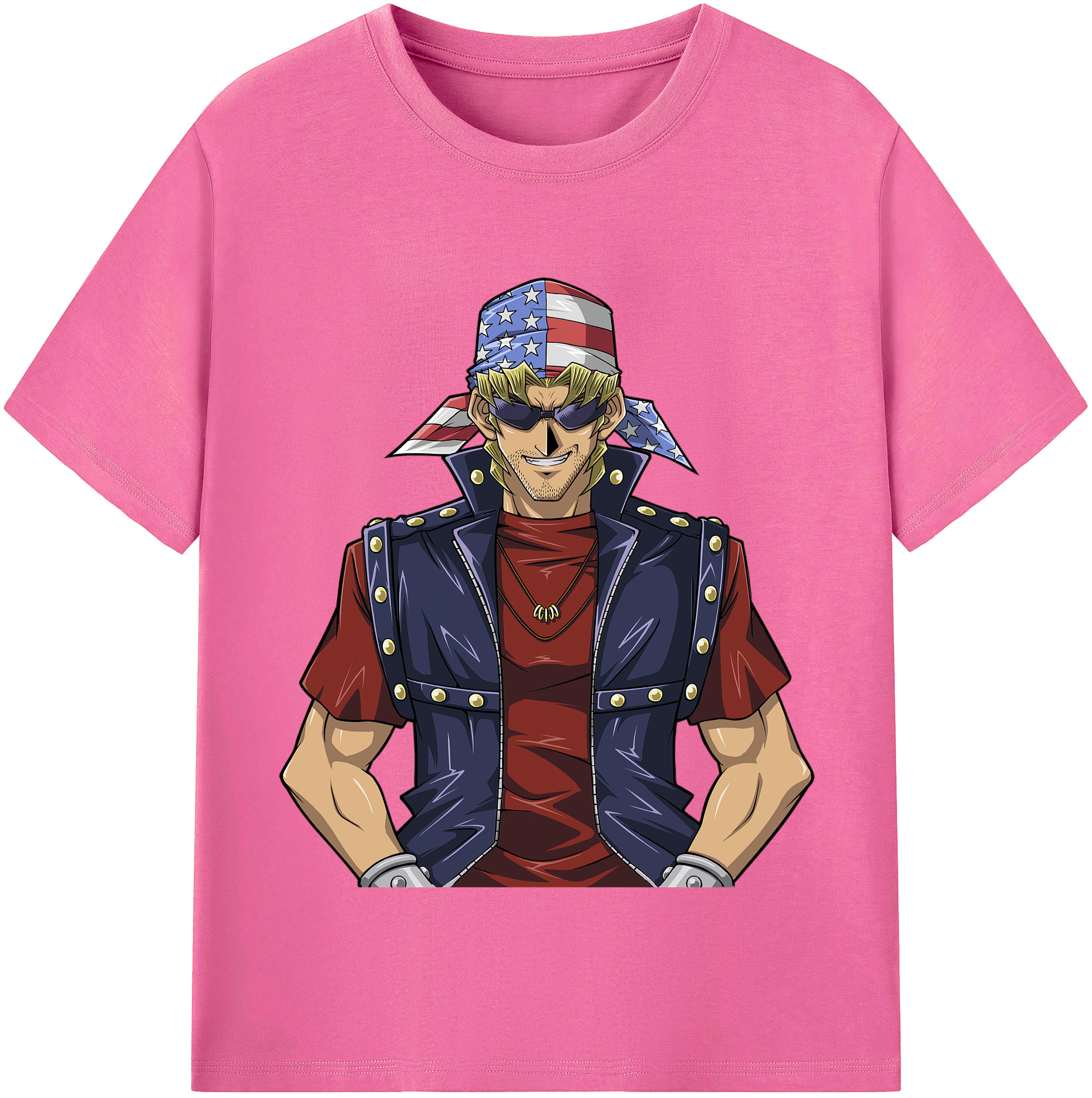 （画像用） 遊☆戯☆王 Yu-Gi-Oh! レディースカジュアルプリントTシャツ（綿100％）
